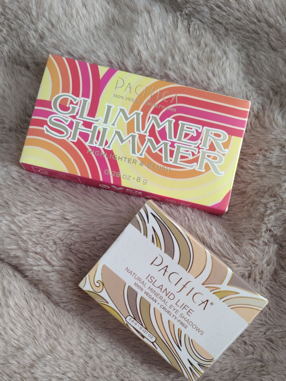 Pacifica Eyeshadow Highlight & Blush Palettes Duo